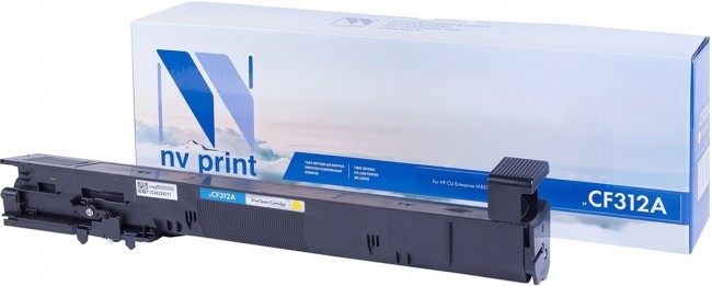 Картридж NVP совместимый NV-CF312A Yellow для HP Color LaserJet M855dn/ M855x+/ M855xh (31500k) [reman]