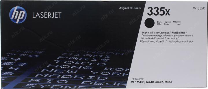Картридж лазерный HP 335X для HP LJ MFP M438n, 13,7К (О) чёрный W1335X