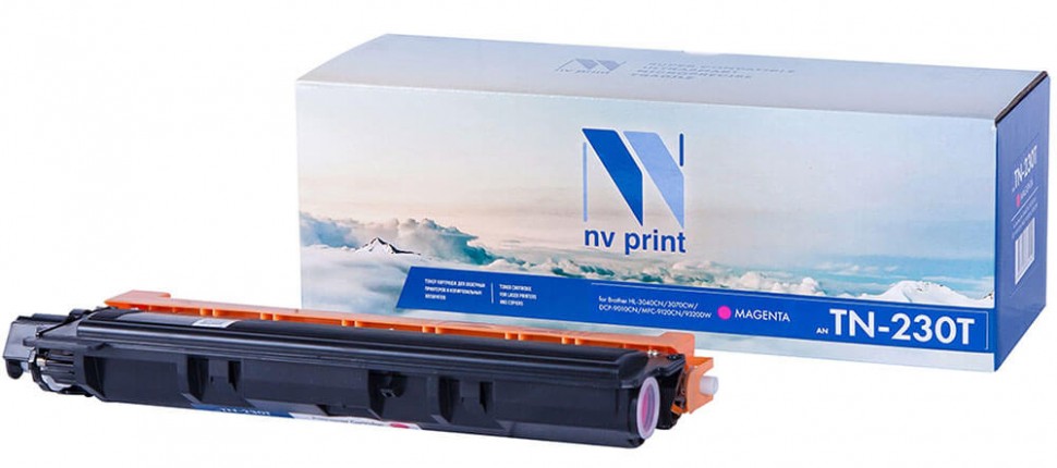 Картридж NVP совместимый NV-TN-230T Magenta для Brother HL-3040CN/ HL-3070CW/ DCP-9010CN/ MFC-9120CN/ MFC-9320CW (1400k) [new]