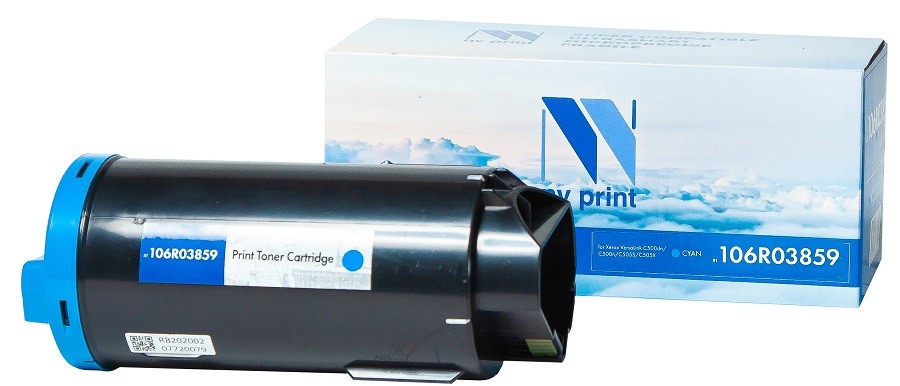 Картридж NVP совместимый NV-106R03859 Cyan для Xerox VersaLink C500dn/C500n/C505S/C505X (2400k) [new]