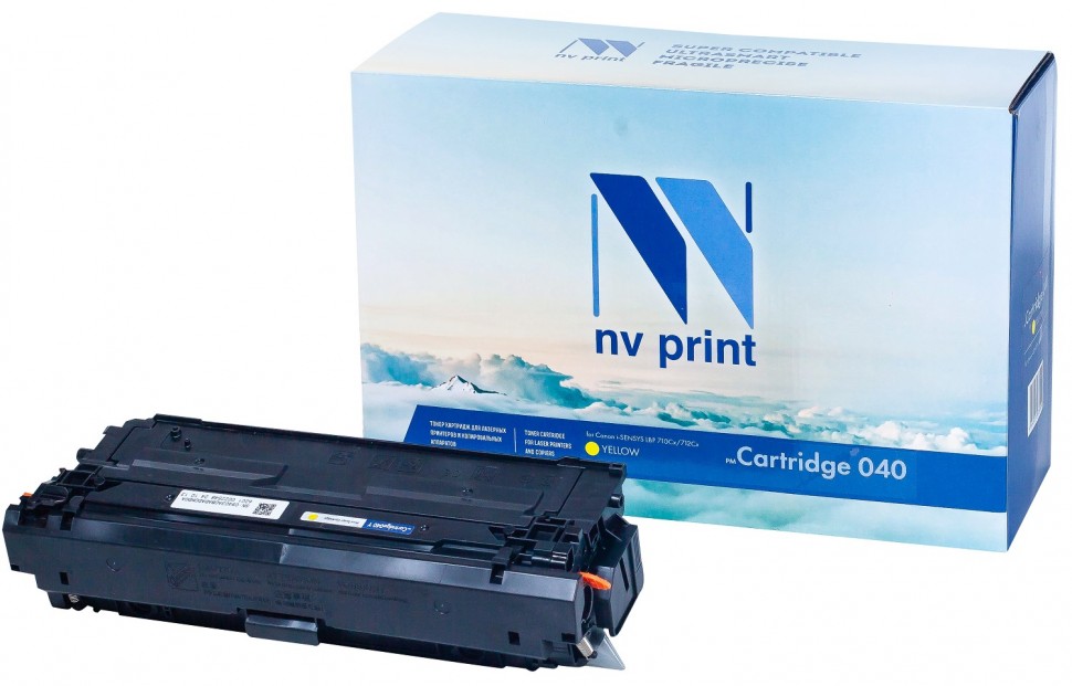 Картридж NVP совместимый NV-040 Yellow для Canon i-SENSYS LBP 710Cx/712Cx (5400k) [new]