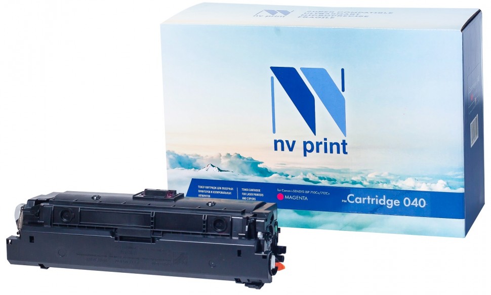 Картридж NVP совместимый NV-040 Magenta для Canon i-SENSYS LBP 710Cx/712Cx (5400k) [new]