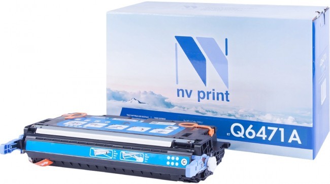 Картридж NVP совместимый NV-Q6471A Cyan для HP Color LaserJet 3600N/ 3600DN/ 3600 (4000k) [reman]