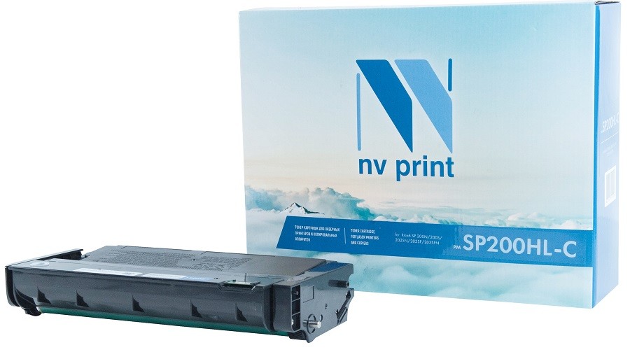 Картридж NVP совместимый NV-SP200HL-С для Ricoh Aficio SP 200N/ 200S/ 202SN/ 203SF/ 203SFN (1500k) [new]
