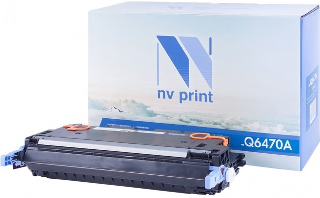Картридж NVP совместимый NV-Q6470A Black для HP Color LaserJet 3505X/ 3505N/ 3505/ 3505DN/ 3800N/ 3800DTN/ 3800DN/ 3600/ 3600N/ 3600DN/ 3800 (6000k) [reman]
