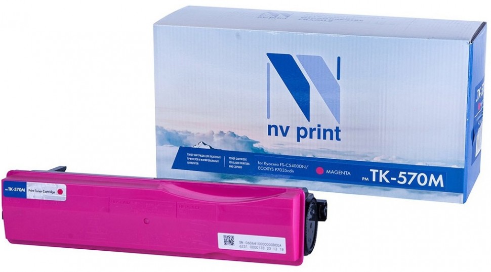 Картридж NVP совместимый NV-TK-570 Magenta для Kyocera Ecosys P7035/ P7035cdn/ FS C5400DN (12000k) [new]