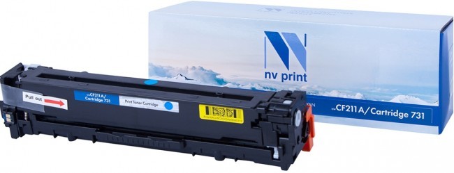 Картридж NVP совместимый NV-CF211A/NV-731 Cyan универсальные для HP/Canon LaserJet Pro 200 color MFP M276n/ MFP M276nw/ 200 M251n/ M251nw/ LBP 7100 i-Sensys 7100CN/ 7110/ 7110CW/ MF 623CN/ 628CW/ 8230/ 8230CN/ 8280/ 8280CW (1800k) [new]