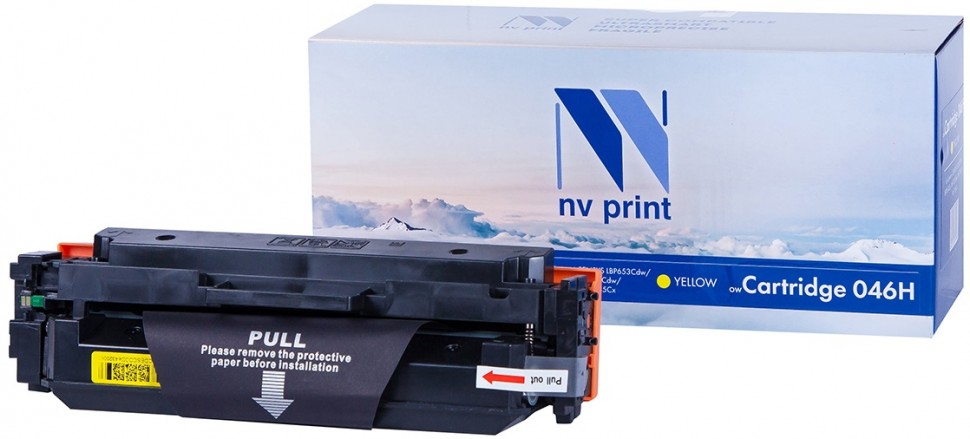 Картридж NVP совместимый NV-046H Yellow для Canon i-Sensys LBP 653Cdw/ 654Cx/ MF 732Cdw/ 734Cdw/ 735Cx (5000k) [new]