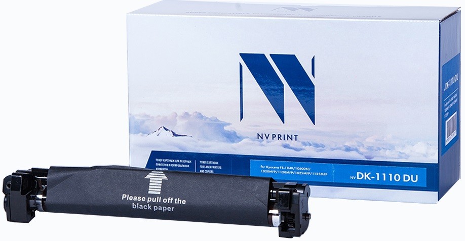 Блок фотобарабана NVP совместимый NV-DK-1110 DU для Kyocera FS-1040/ FS-1060DN/ FS-1020MFP/ FS-1120MFP/ FS-1025MFP/ FS-1125MFP. (100000k) [new]