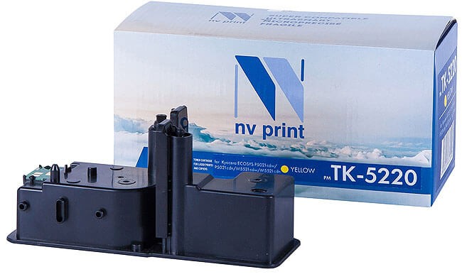 Картридж NVP совместимый NV-TK-5220 Yellow для Kyocera Ecosys M5521cdn/ M5521cdw/ P5021cdn/ P5021cdw (1200k) [new]