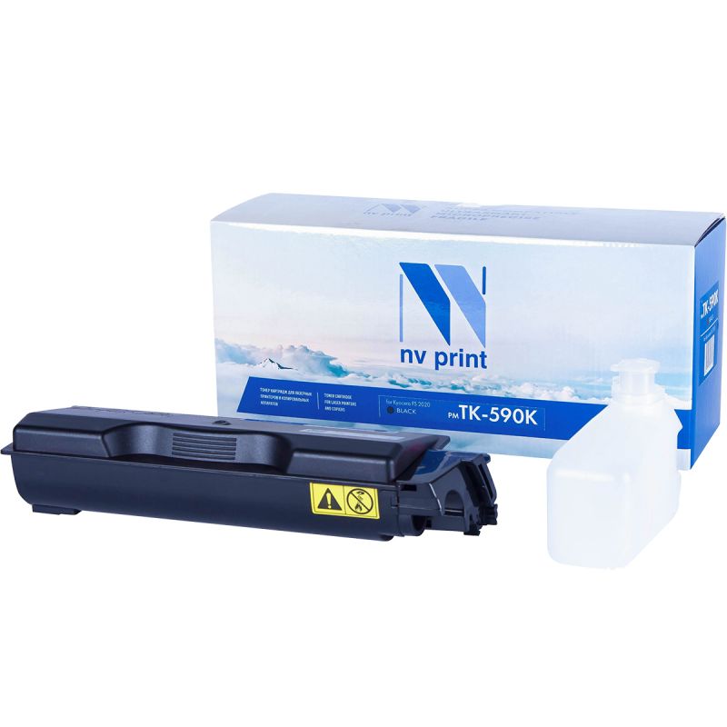 Картридж NVP совместимый NV-TK-590 Black для Kyocera FS-C5250DN/ C2026MFP/ C2026MFP+/ C2126MFP/ C2126MFP+/ C2526MFP/ C2626MFP/ Ecosys P6026cdn (7000k) [new]