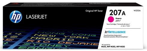 Картридж лазерный HP 207A для HP M255/MFP M282/M283, 1,25К (О) пурпурный W2213A
