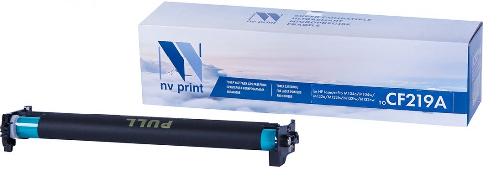 Блок фотобарабана NVP совместимый NV-CF219A (БЕЗ ЧИПА) ( БЕЗ ГАРАНТИИ) для HP LaserJet Pro M132a/ M132fn/ M132fw/ M132nw/ M104a/ M104w (12000k) [new]