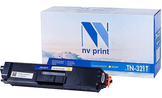 Картридж NVP совместимый NV-TN-321T Yellow для Brother HL-L8250CDN (1500k) [new]
