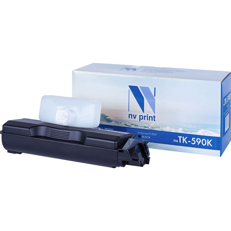 Картридж NVP совместимый NV-TK-590 Yellow для Kyocera FS-C5250DN/ C2026MFP/ C2026MFP+/ C2126MFP/ C2126MFP+/ C2526MFP/ C2626MFP/ Ecosys P6026cdn (5000k) [new]