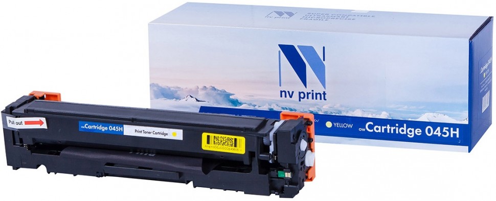 Картридж NVP совместимый NV-045H Yellow для Canon i-Sensys LBP 611Cn/ 613Cdw/ MF 631Cn/ 633Cdw/ 635Cx (2200k) [new]