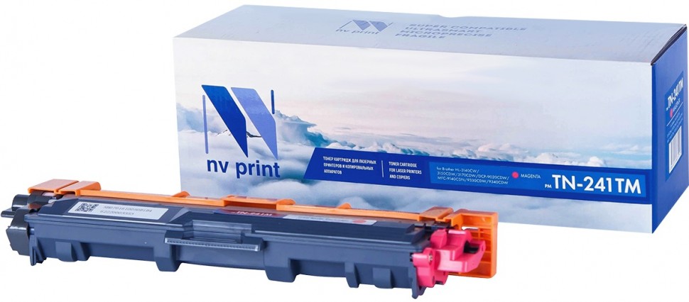 Картридж NVP совместимый NV-TN-241T Magenta для Brother DCP-9020CDW/ HL-3140CW/ HL-3170CDW/ MFC-9330CDW (1400k) [new]