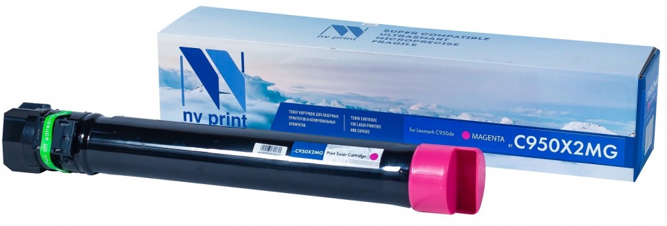 Картридж NVP совместимый Lexmark C950X2MG Magenta (БЕЗ ГАРАНТИИ) для C950de (22000k) [new]