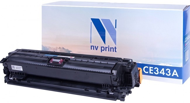 Картридж NVP совместимый NV-CE343A Magenta для HP Color LaserJet 700 M775dn/ 700 M775f/ 700 M775z/ 700 M775z+ (16000k) [reman]