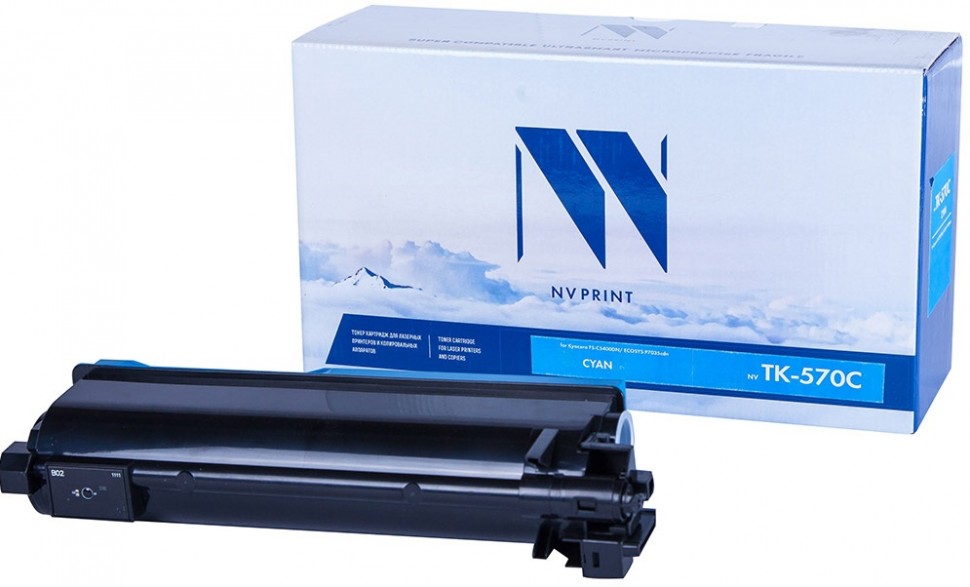 Картридж NVP совместимый NV-TK-570 Cyan для Kyocera Ecosys P7035/ P7035cdn/ FS C5400DN (12000k) [new]